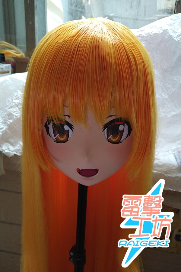 (X-KM236)Quality Handmade Female/Girl Resin Japanese Cartoon Character Animego Cosplay Kigurumi Mask Crossdresser