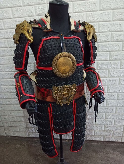 Film and television armors army general armor ancient Chinese Tang and Song dynasty helmets