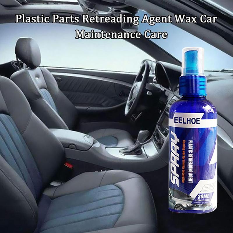 30MLNew plastic parts refurbishment agent car interior car cleaner parts refurbishment paint paste maintenance wax decontaminati