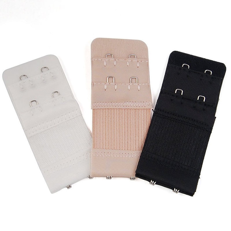 1/3Pcs Women Bra Strap Extender 2 Rows 2 Hooks Bra Extenders Clasp Strap Sewing Tools Intimates Accessories Hot