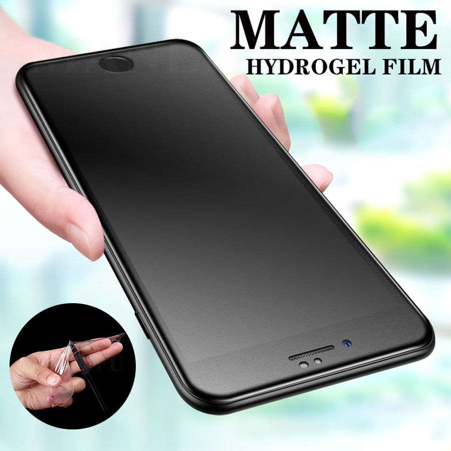 9D Matte Hydrogel Film For apple iPhone 11 12 Pro XS Max XR iphone X 7 8 Plus Protective Silicone TPU Screen Protector Not Glass