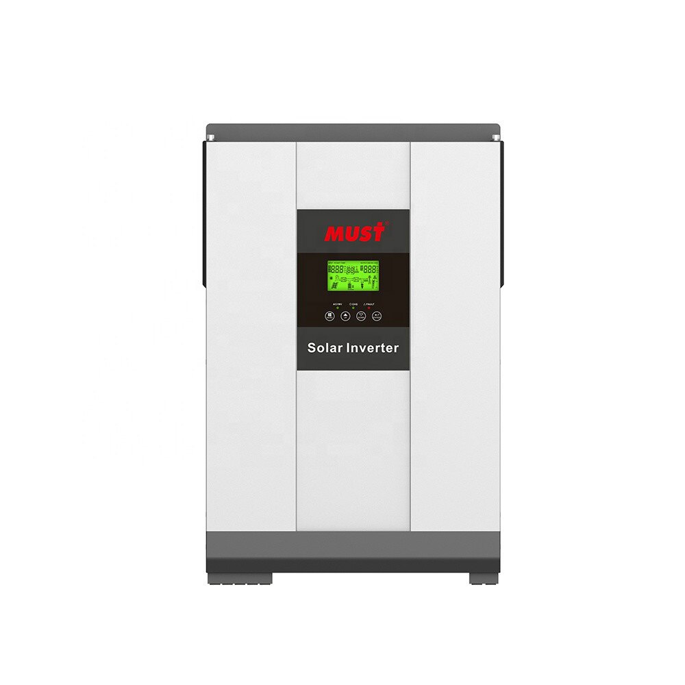 MUST 2KW 3KW 4KW 5KW high frequency on/off grid hybrid solar inverter