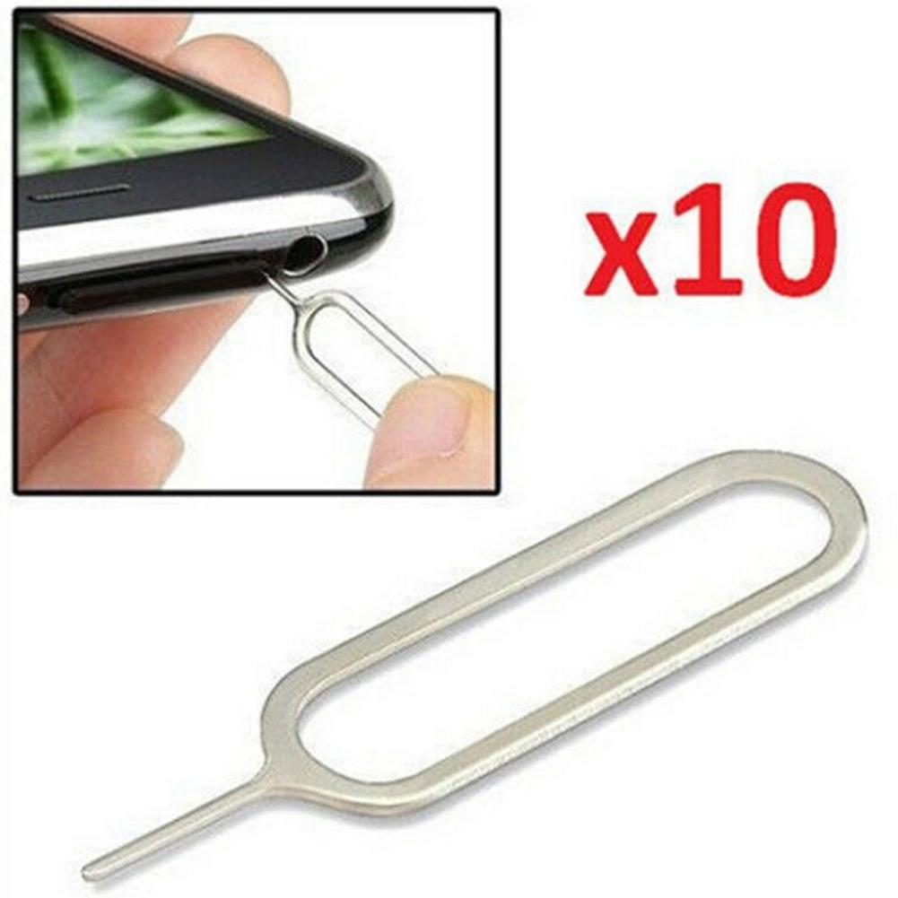 10Pcs Applicable to Android iPhone Card Removal Pin SIM Card Removal Device Universal Card Removal Pin Card Cutter Pin
