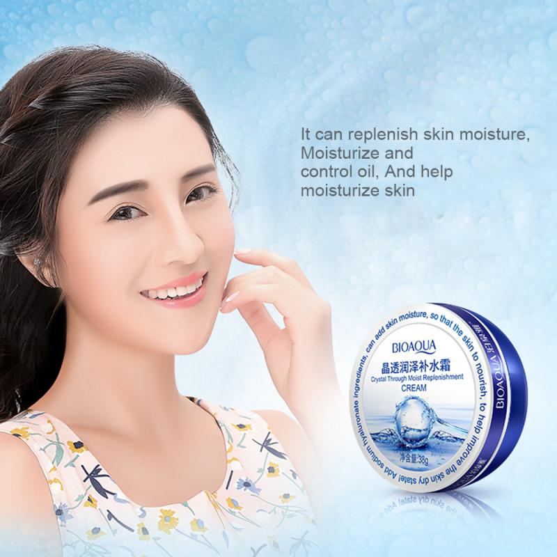 1Pcs Hyaluronic Acid Moisturizing Face Cream Deep Nourish Whitening Lift Firming Esseence Cream Anti Wrinkle Skin Care TSLM1