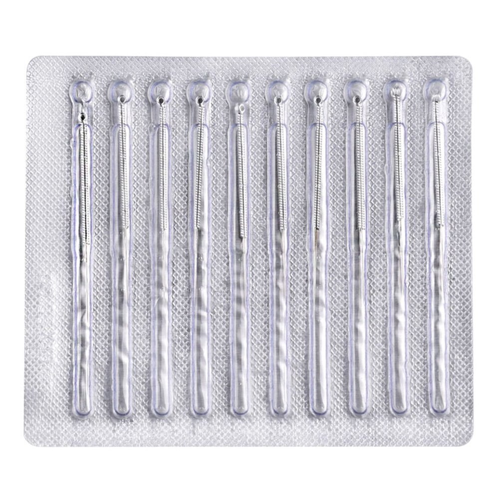 Spot Remover Dedicated Freckle Removal Needles Skin Mole Wart Tag Tattoo Removal Pen Parts 10Pcs Needles & Needles Head & Cap