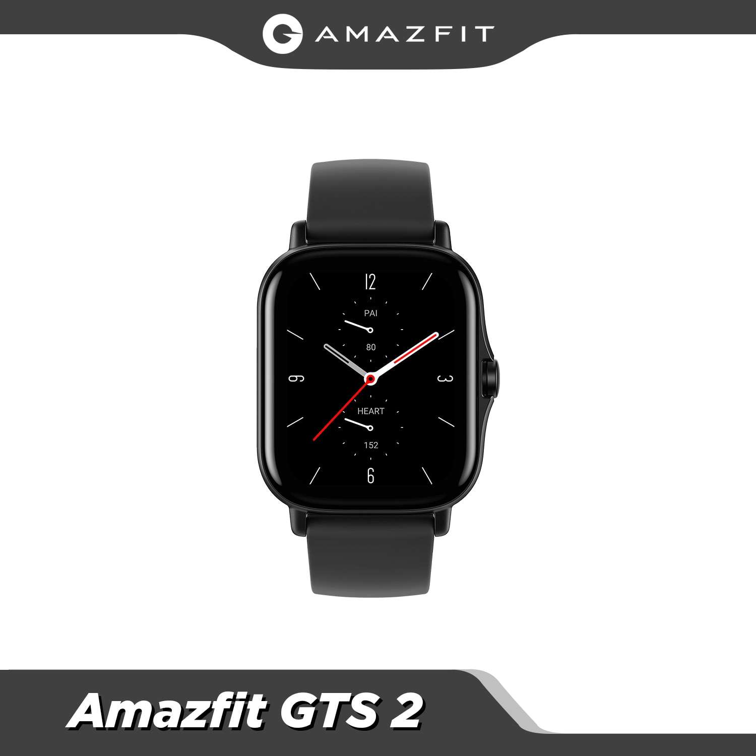 2020 Global Amazfit GTS 2 Bluetooth Smartwatch Swimming AMOLED Display 12 Sport Modes Bluetooth Smart Watch For Android For iOS