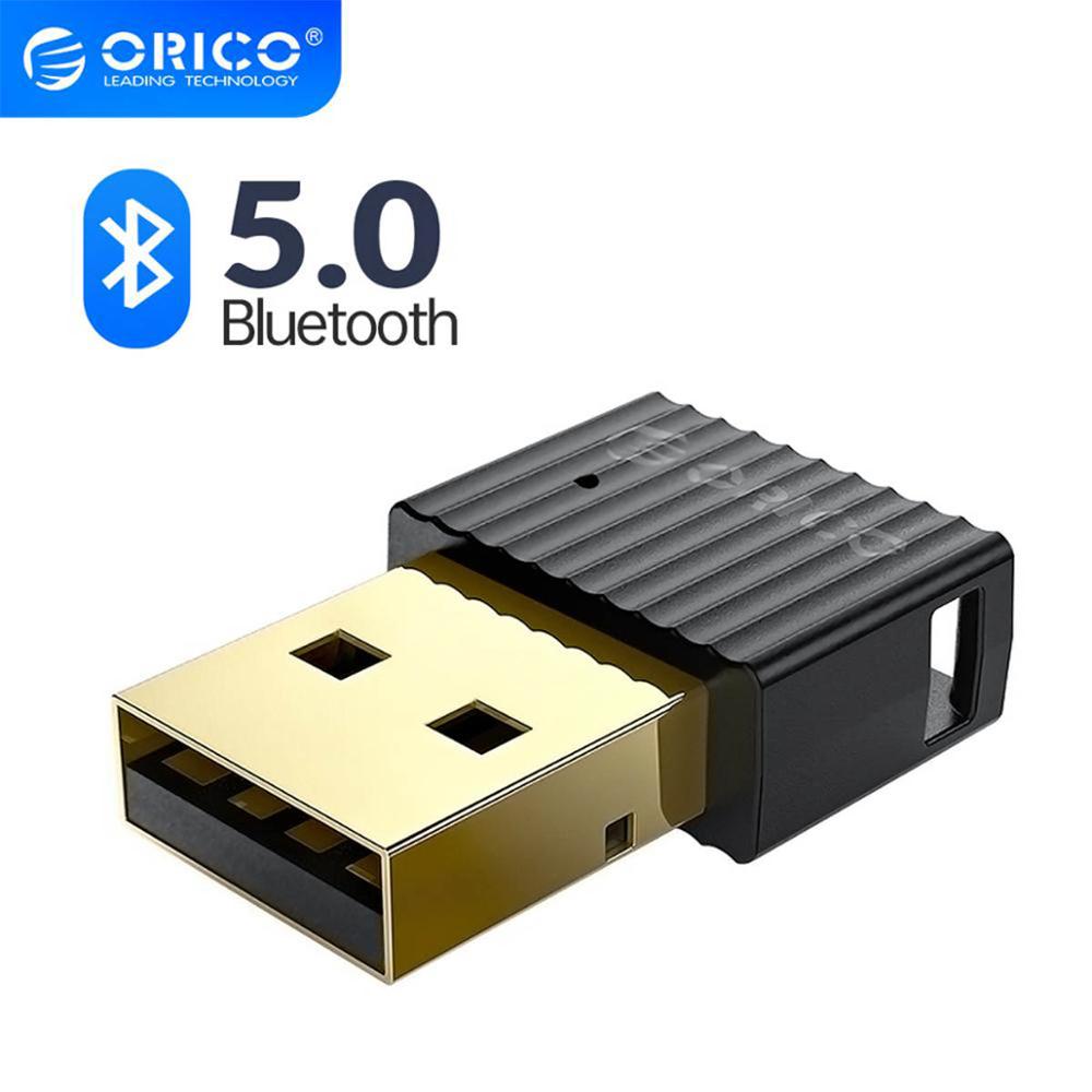 ORICO Wireless USB Bluetooth Dongle Adapter 4.0 5.0 Mini Bluetooth Music Audio Receiver Transmitter for PC Speaker Mouse Laptop