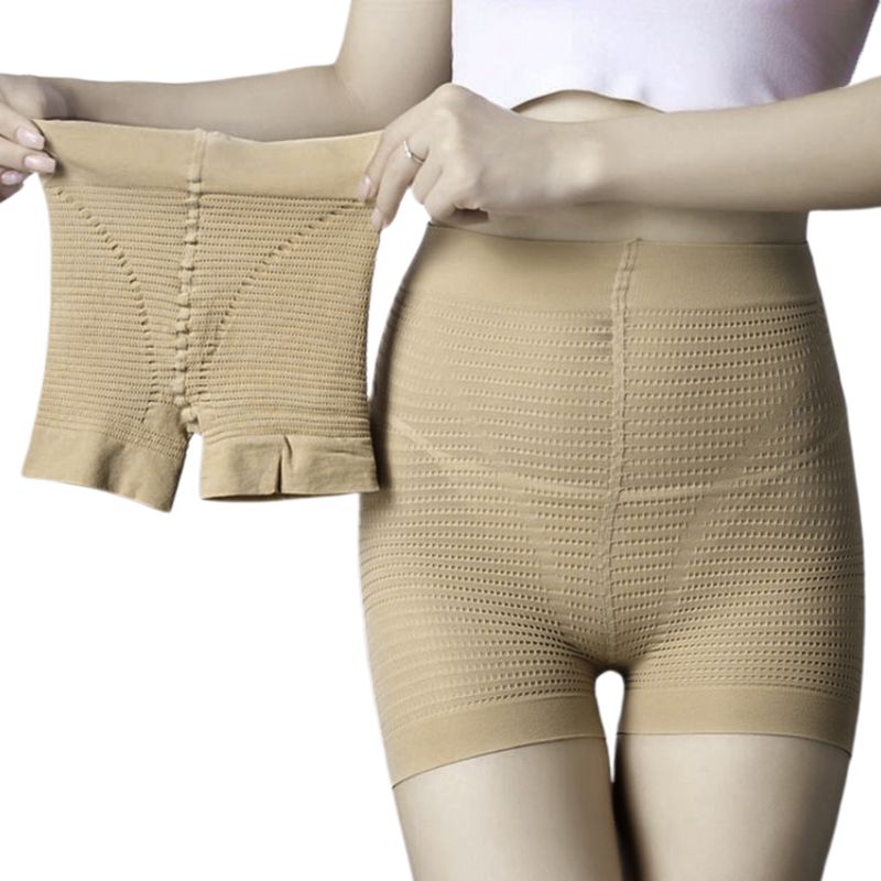 Women Sexy Mini Very Stretch Safety Pants Seamless Butt Lift Shapewear Underpants Solid Color High Waist Under Dress Slip Shorts