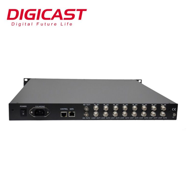 IPTV Headend Broadcasting Equipment DVB-S2 Professional Satellite ...