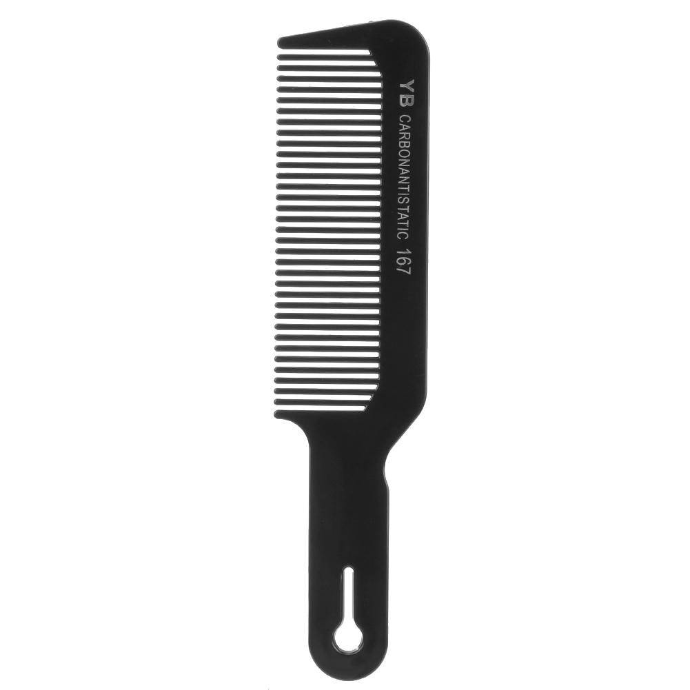 Hair Sylist Special Comb Anti-Static Hairdressing Plastic Comb Push Side Flat Hair Comb Oil Hair Bomb Straight Hair Combs