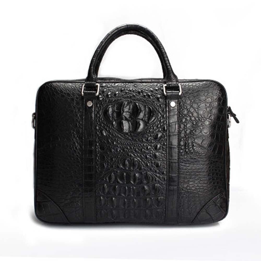 yuanhui new Siam crocodile men handbag male business fashion male briefcase Single shoulder bag men briefcase