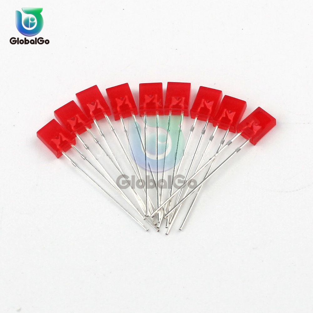 20pcs/Lot 2X5X7MM LED red light emitting diode