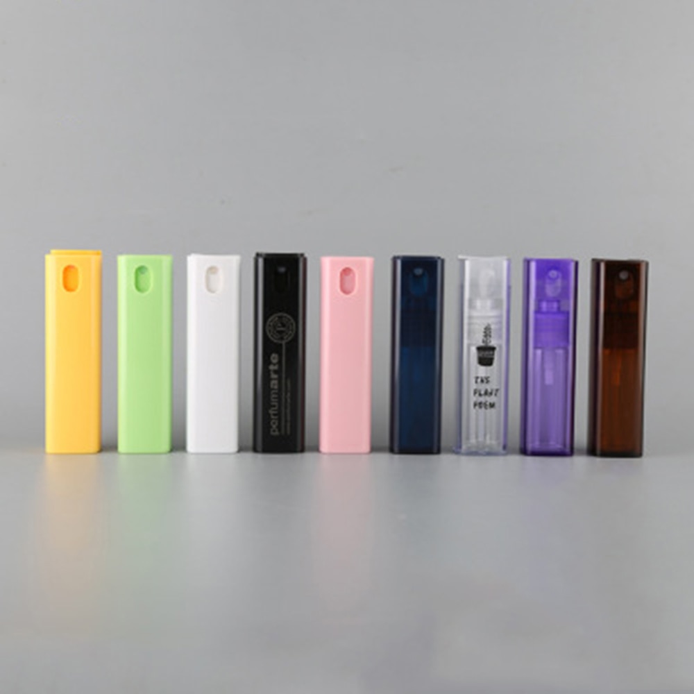 New 10ml Bottom-filled Mini Perfume Spray Bottles Glass Shell Atomizer Portable Travel Perfume Storage Container Bottle Hot