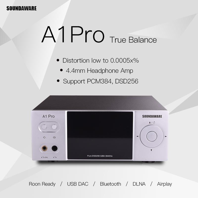 SOUNDAWARE A1 PRO A1PRO True Balance Integrated FPGA AMP DAC Hifi Streaming Music Player with Roon Ready, DLNA, Airplay Support