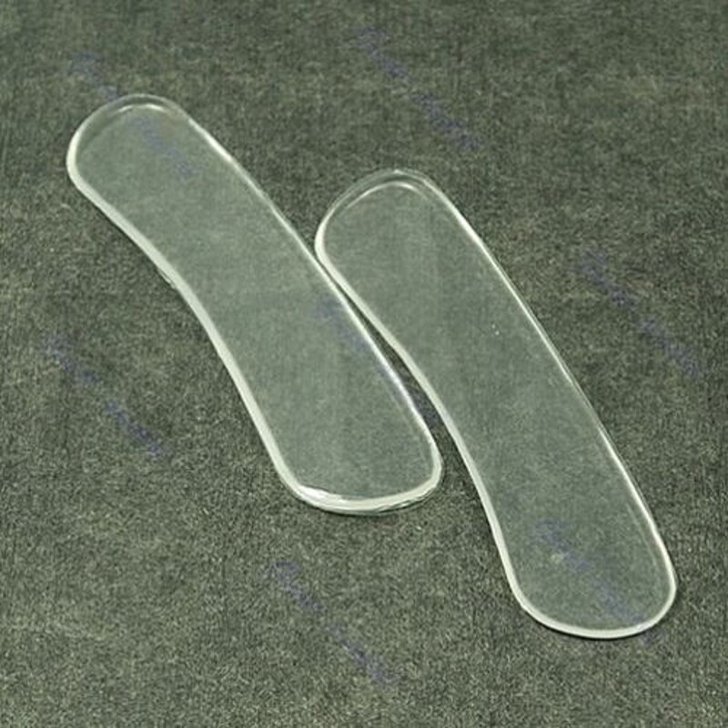 New Gel Heel Liner Insole Cushion Shoes Boots Pumps Insert Protector Grip 1pair 23GE