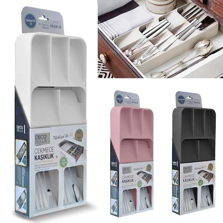 Cutlery Organizer Box Tray Store Organizer Drawer Kitchen Tools Fork Knife Plastic Spoon Stainless And Decoraions