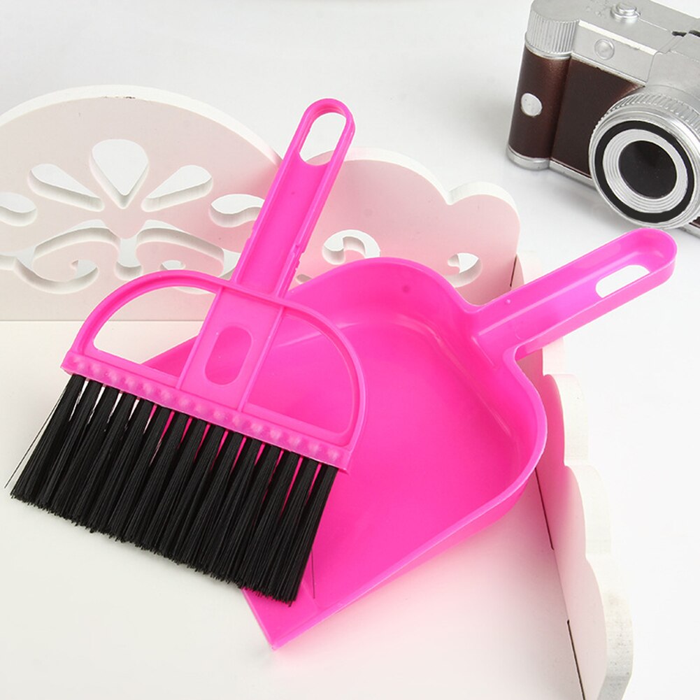Mini Children Kids Cleaning Sweeping Mop Broom Dustpan Toy Play Housekeeping Brush Early Childhood Education Toys