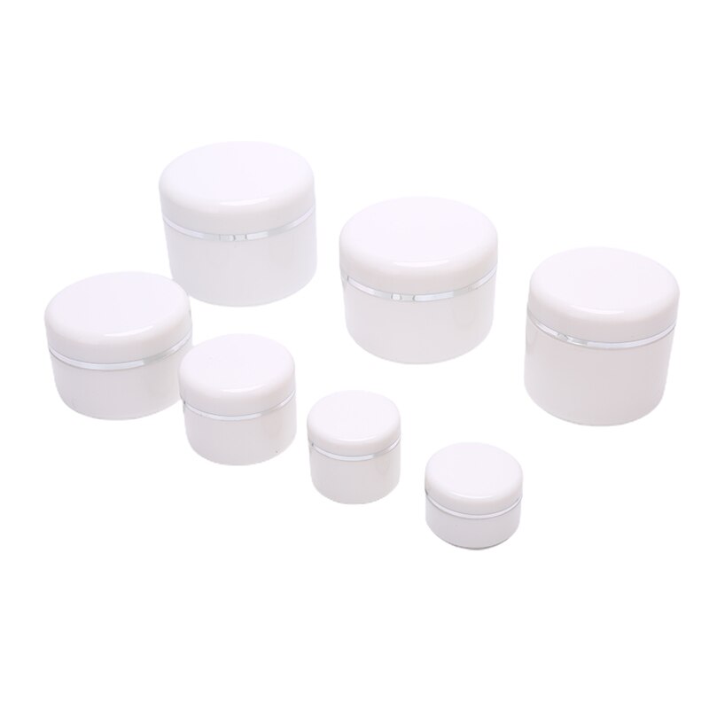 Travel Face Cream Lotion Cosmetic Container Plastic Empty Makeup Pot