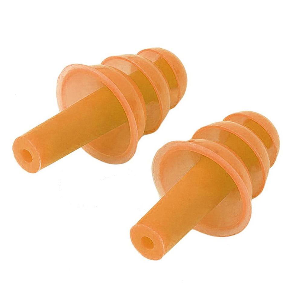 A Pair Spiral Portable Silicone Ear Plugs Anti Noise Snoring Earplugs Comfortable For Sleeping Noise Reduction Accessory