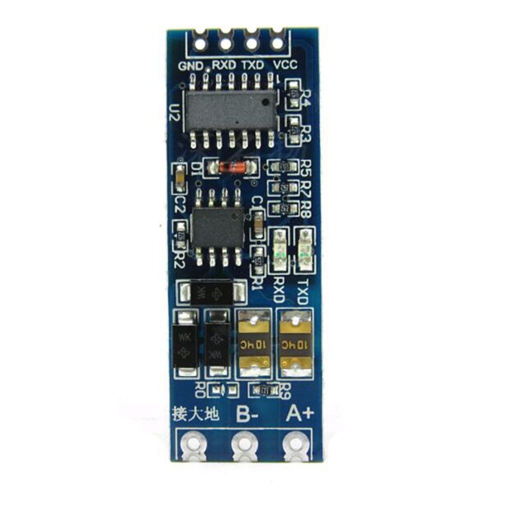 S485 to TTL Module TTL to RS485 Signal Converter 3V 5.5V Isolated Single Chip Serial Port UART Industrial Grade Module