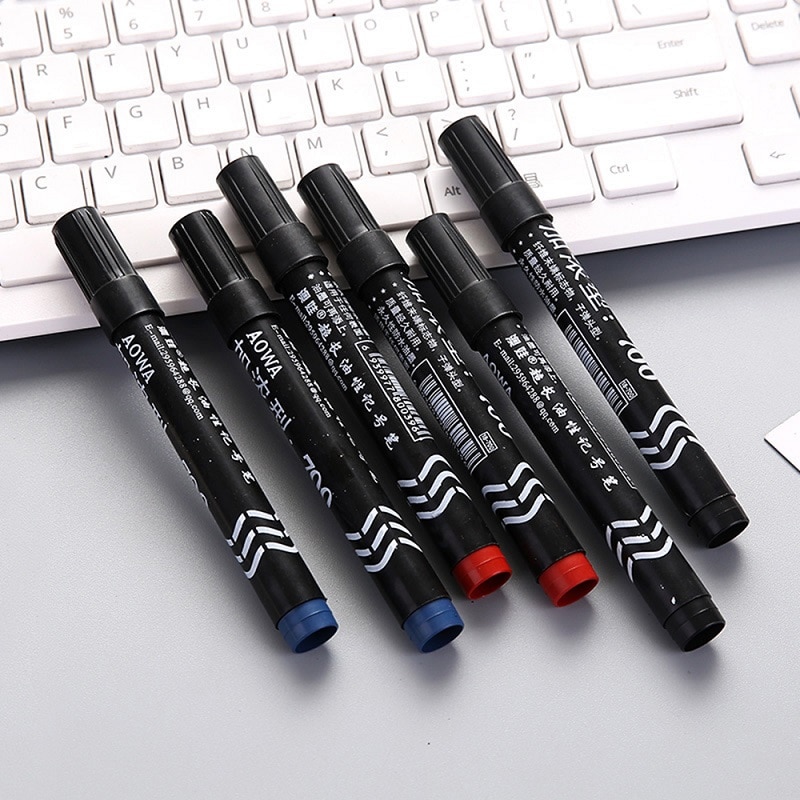 Golf Training Competition 3 Colos Ink Marking Pen Outdoor Wilderness Survival Quick-drying No Fading Heavy-headed Marking Pen