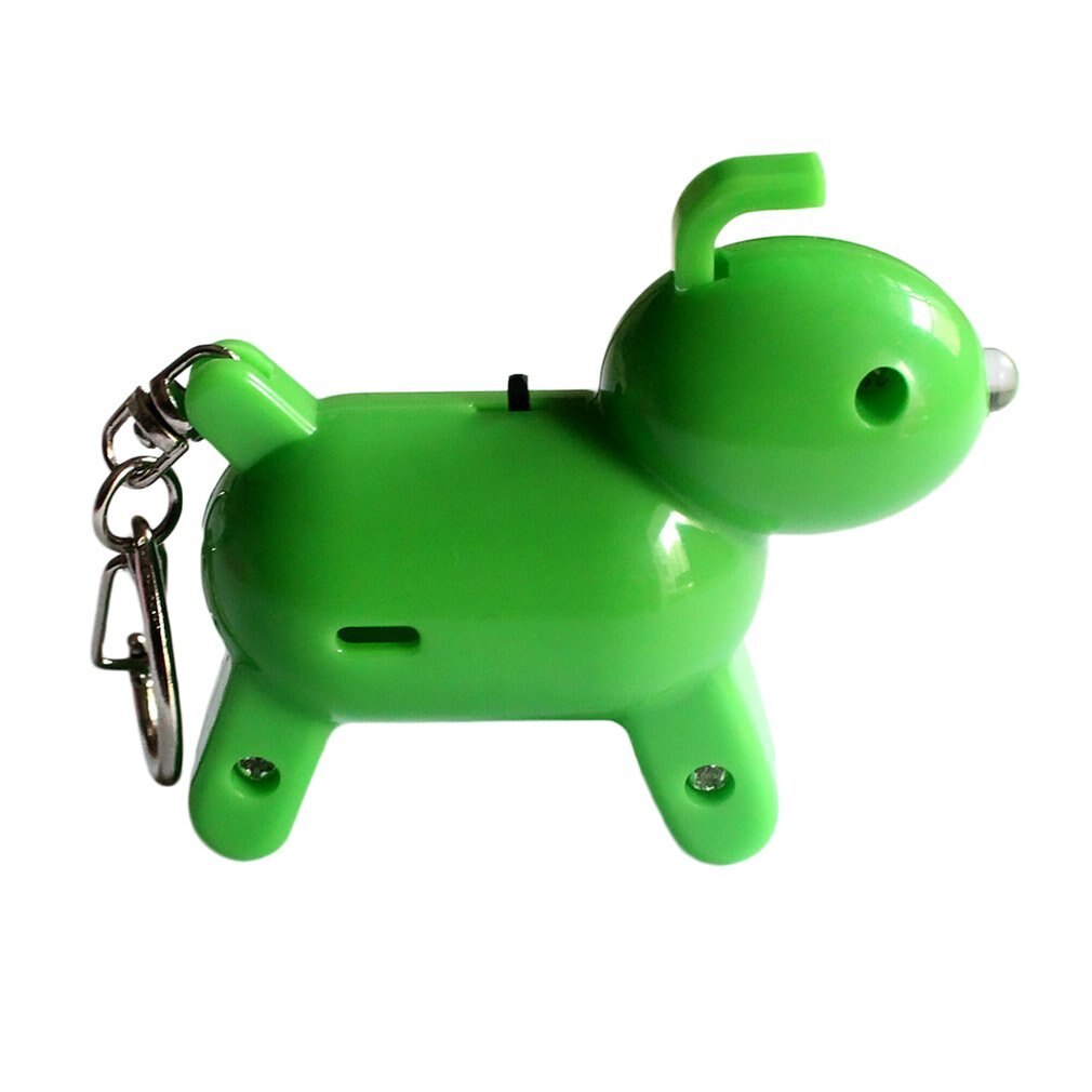 Whistle Key Finder Intelligent Voice Control Keychain Locator Cartoon Dog Keyfinder Anti-Lost Device