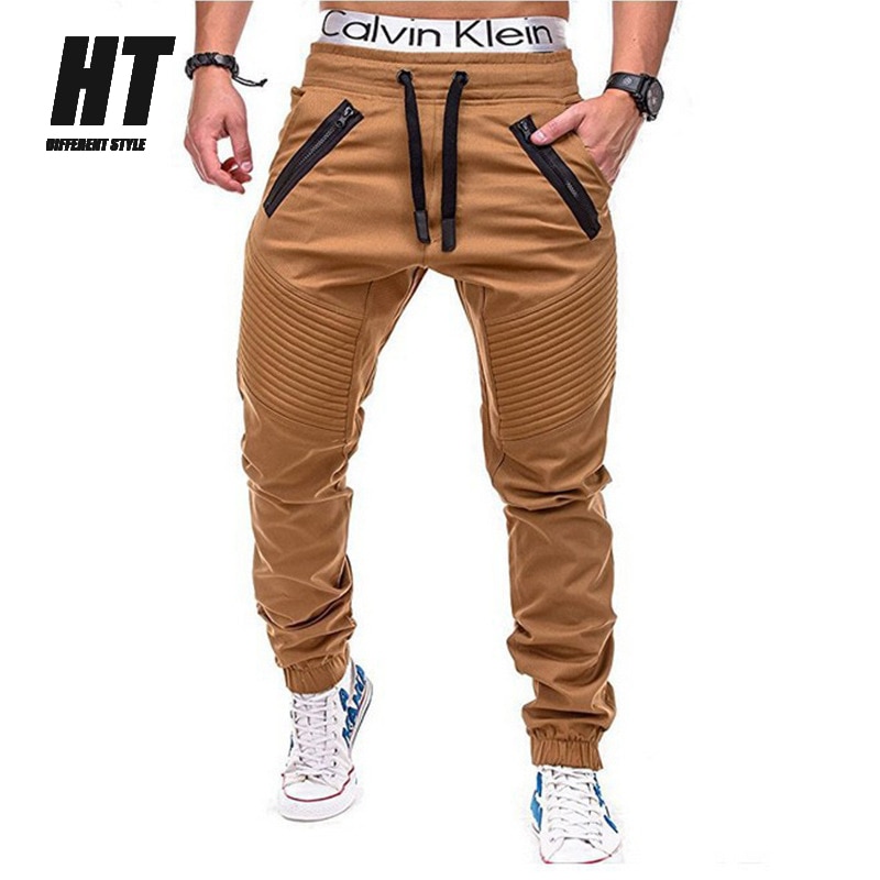 Autumn Men Pants 2020 Multi-pocket Harem Pants Hip Pop Streetwear Casual Fashion Cargo Pants Jogger Men Clothing Slim Trousers