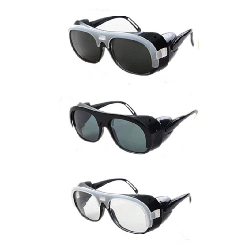 [cowhide Glasses] Electric Welding Glasses, Welder Welding Labor Insurance Safety Goggles, Anti-shock Argon Arc Welding Sunglass