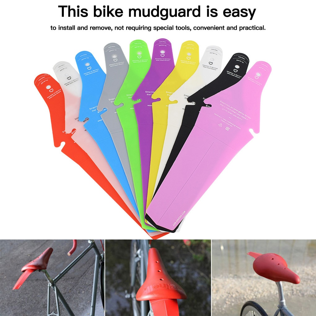 Bicycle Fender Front Mudguard Road Mtb Saddle Fender Quick Release Cycling Bike Fenders Ass Wings Rack Mud Guard Accessories