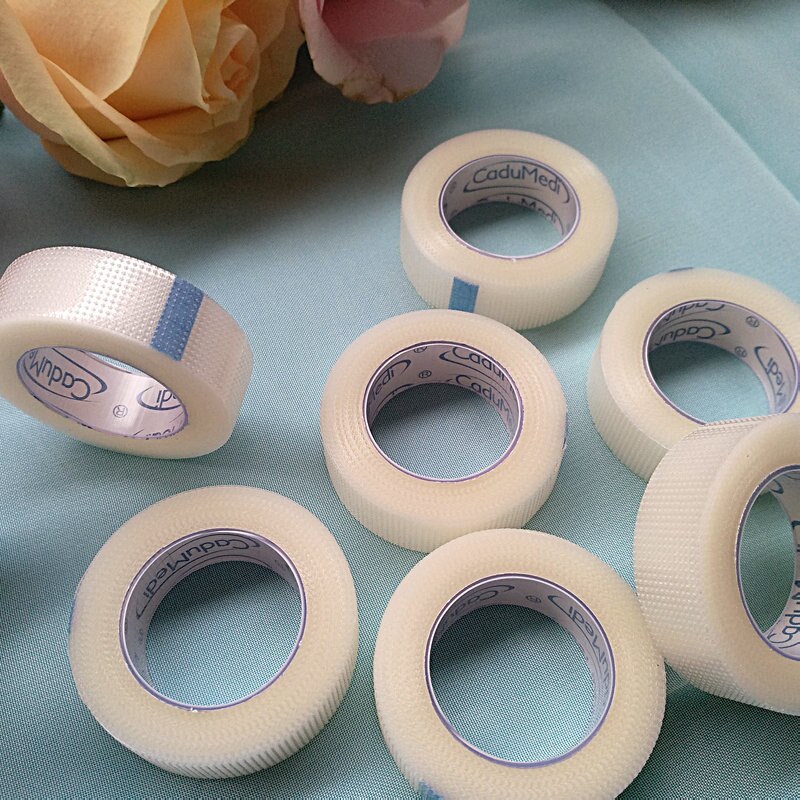 1pcs 1.25cm * 4.5m Medical PE tape foreign trade medical tape adhesive tape PE tape eye mask adhesive tape non sensitive breatha