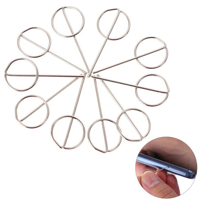 10PCS Universal for Sim Card Tray Removal Eject Pin Key Tool Needle