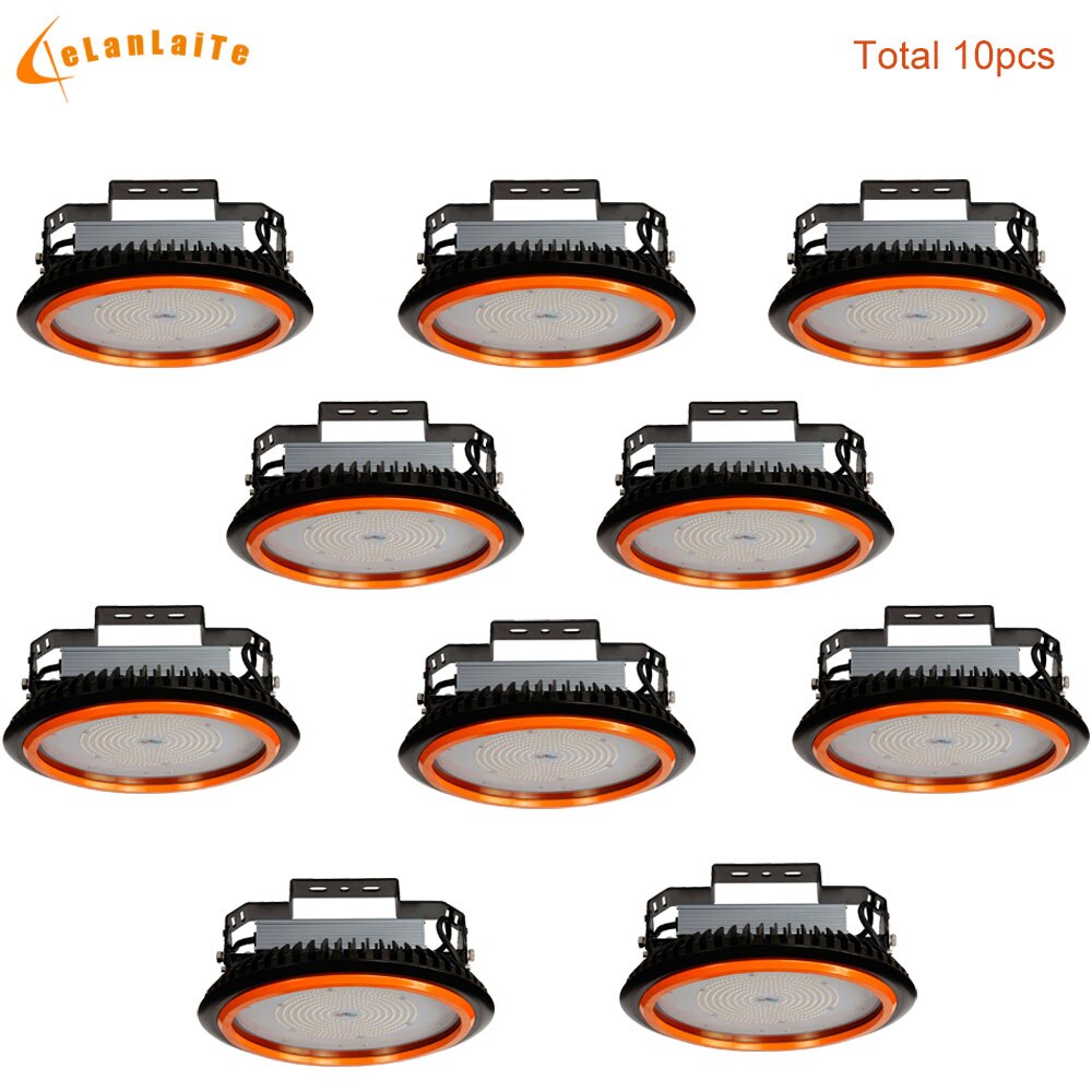 10pcs/lot 150LM/W 100W 150W 200W light led green industrial 200w led light in parking lot led high bay light gas station