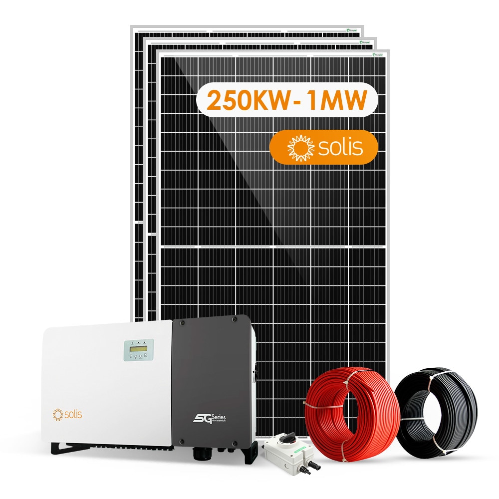 Sunpal Solar System 100KW 200KW 250Kw 300Kw 400Kw 500Kw 1000Kw On Grid For Commercial Use