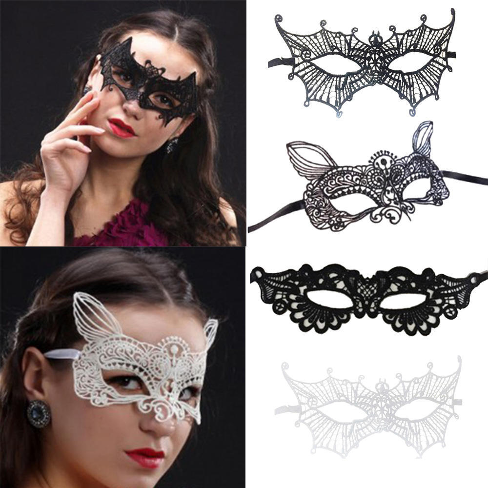 Hot Women Hollow Lace Masquerade Face Mask Princess Prom Party Props Costume Women Sexy Masquerade Mask