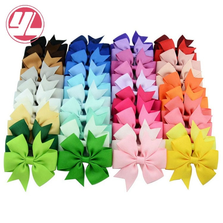 40 Colors New Baby Girl Hair Bow Toddler Butterfly Bow Knot Hair Pin Infant Hair Accessories