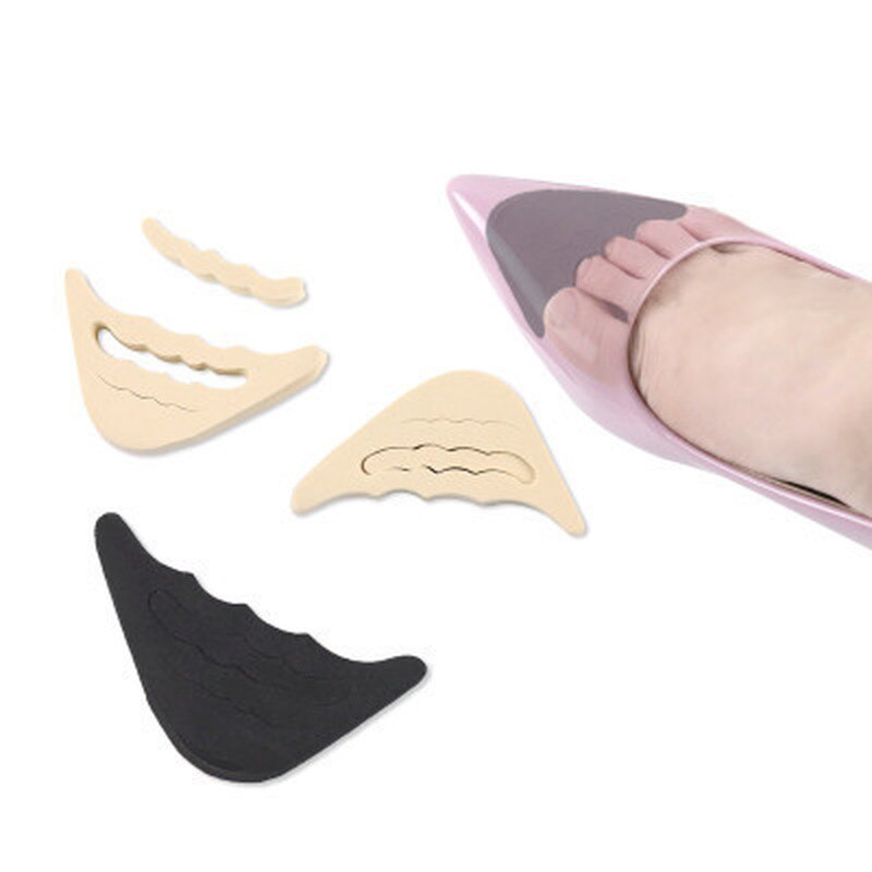 1 Pair Forefoot Insert Pad Women High Heel Toe Plug Cushion Anti-Pain Pads Half Sponge Shoes Cushion Feet Filler Insoles