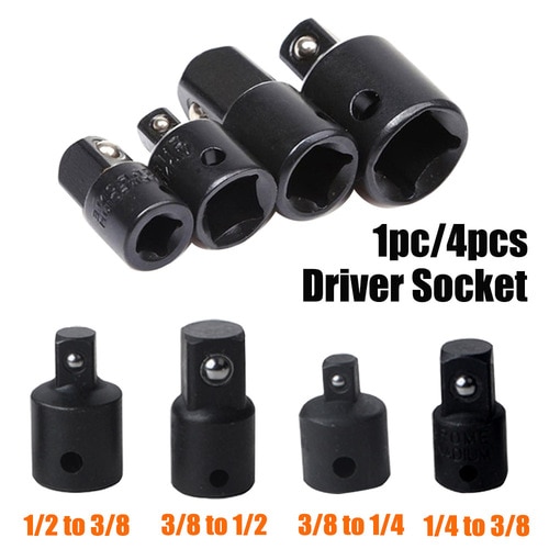 1/4 3/8 1/2 Drive Socket Adapter Converter Reducer Air Impact Craftsman Socket Wrench Adapter Hand Tools Set