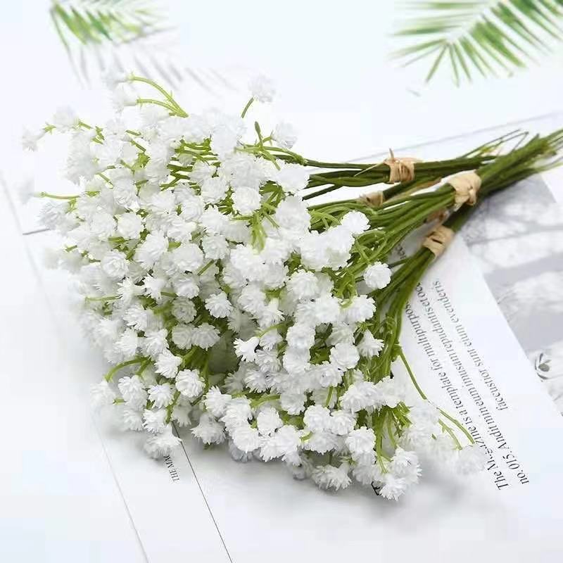 White Artificial Flower Fake Flowers 20cm