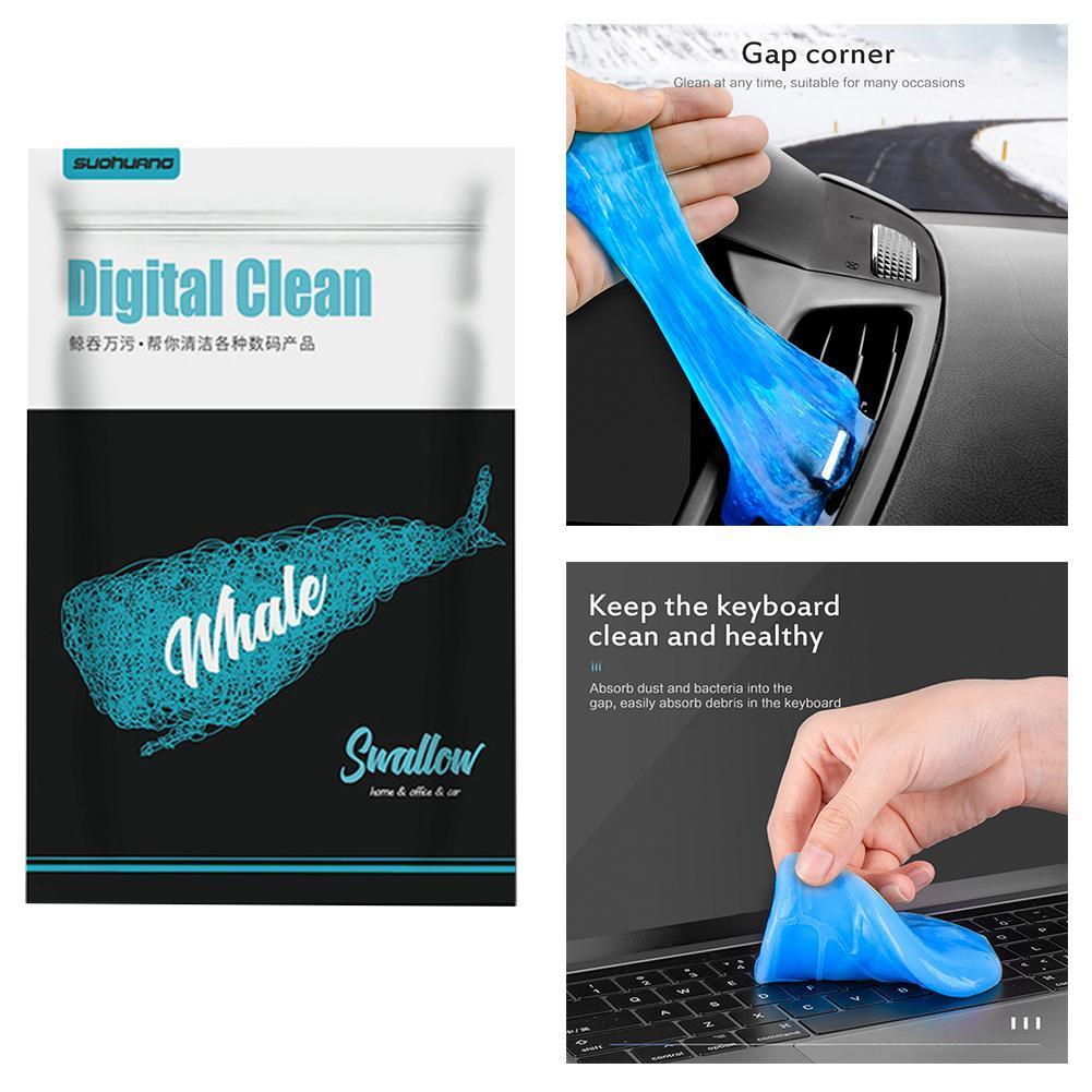 Dust Cleaner Car Cleaner Glue Panel Air Vent Keyboard Soft Cleaning Tool Laptop Outlet Gel Cleaner Remover Mud Dashboard