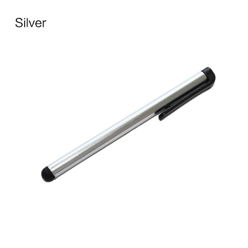 Clip Design Universal Soft Head For Phone Tablet Durable Stylus Pen Capacitive Pencil Touch Screen Pen 77HA