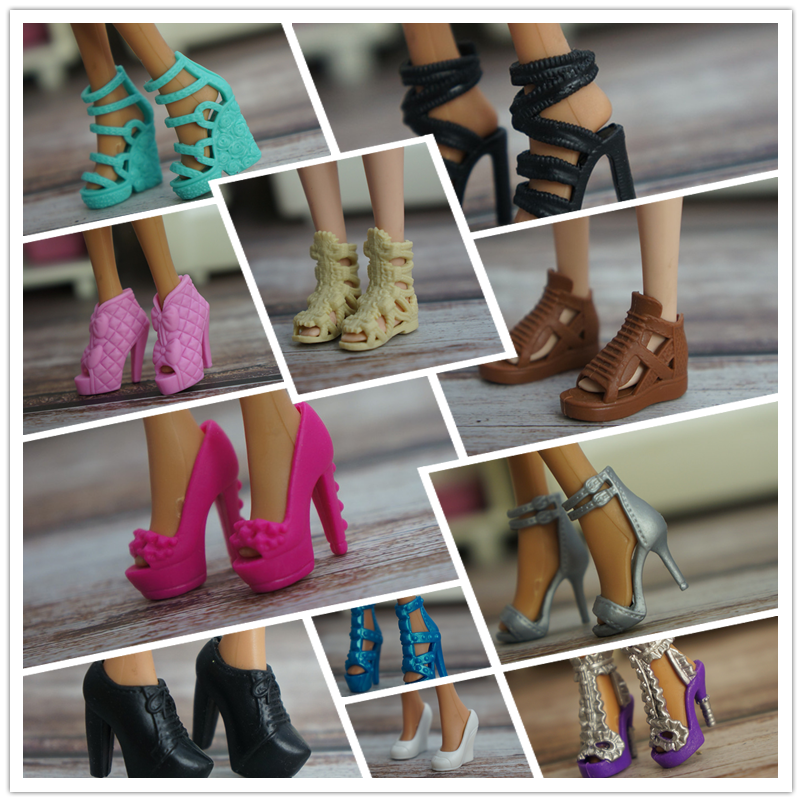 Articulated doll shoes accessories accessories flat high heels