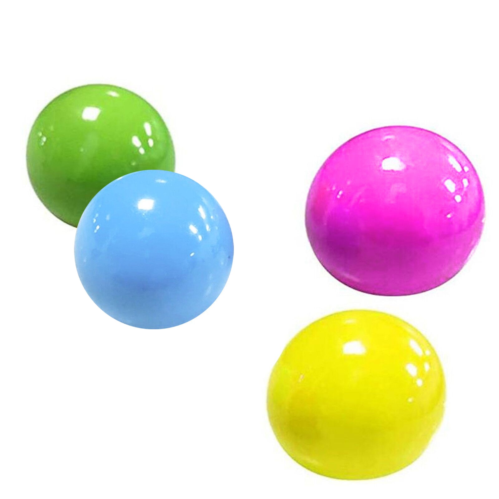 Fluorescent Sticky Wall Ball Sticky Target Ball Decompression Toy Kids Gift 10ml Squeeze Relief Anti-stress Kids Funny Gifts#40