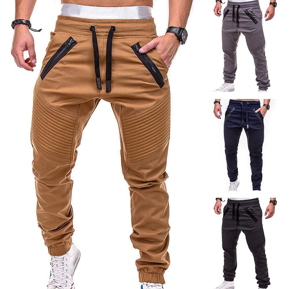 Men Joggers Pants 2020 Autumn New Mens Sweatpants Leisure Mens Joggers Casual Sweatpants Men's Workout Ankle Tied Sport Trousers