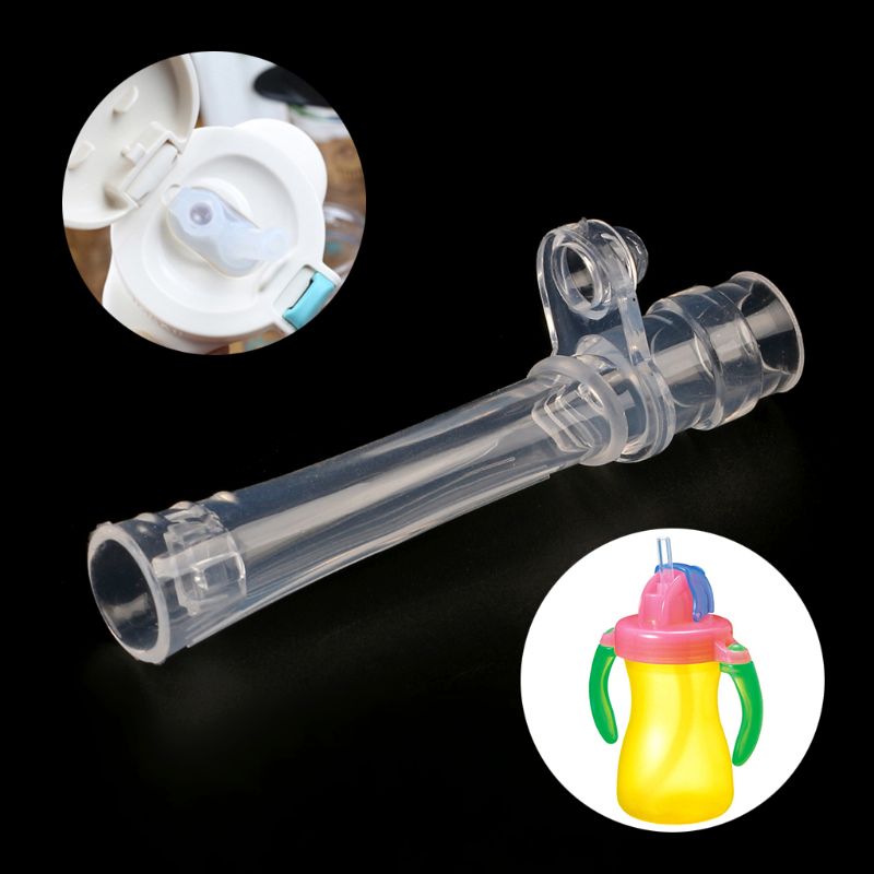 2021 New Baby Straw Anti Choke Kid Drinking Cup Water Bottle Feeding Silicone Accessories