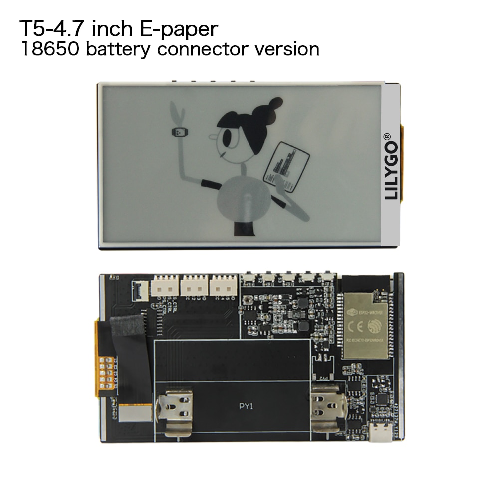 LILYGO T5-4.7 inch E-paper ESP32 V3 version 16MB FLASH 8MB PSRAM WIFI/Bluetooth for arduino
