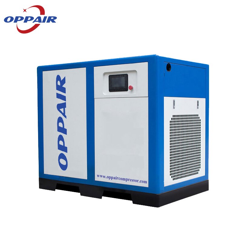 Electric silent oil free 7.5kw 15kw 22kw 37kw 55kw 75kw 90kw 110kw 160kw 200kw 315kw screw air compressor 7bar-13bar with CE