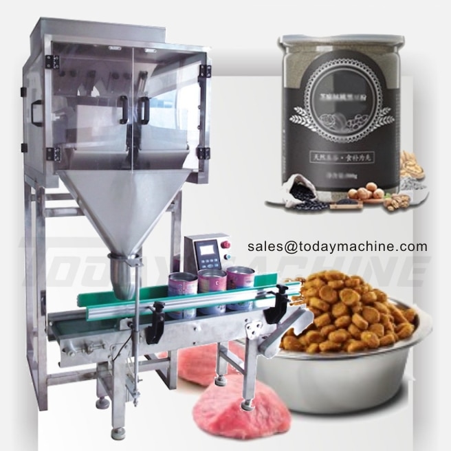 Automatic Dry Protein Coffee Bean Coco Powder Auger Dosing Filling Capping And Labeling Machine Equipment Line For Bottle