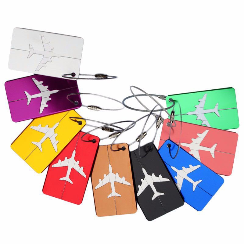 Luggage Tags Creative High Quality Travel Accessories Metal Suitcase ID Address Holder Baggage Boarding Tags Portable Label