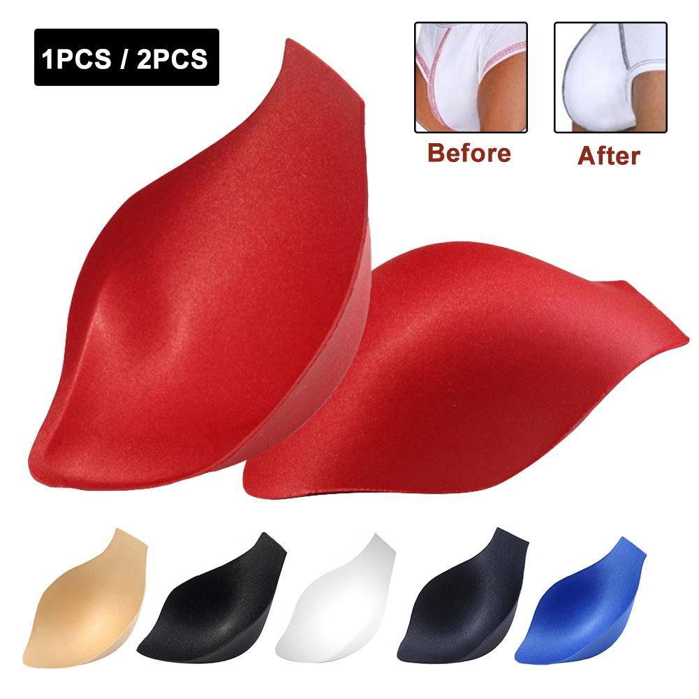 1Pc Briefs Enhancer Pad Men Sponge Cup Sexy Underwear Underpants Panties Penis Enlarge Pouch Swimwear Push Up Front Padded Cup