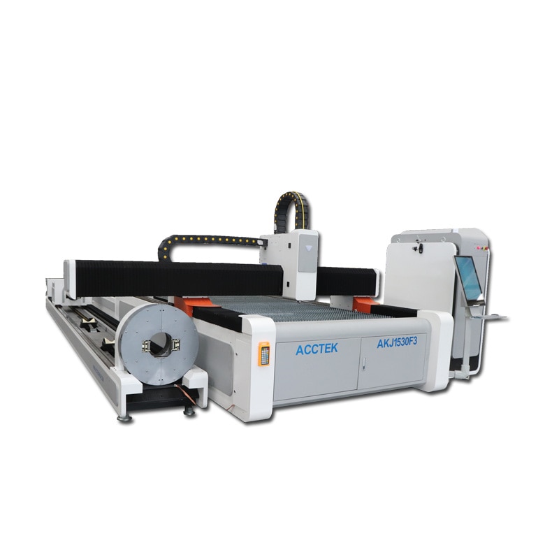 Promotion Price CE Quality 3015 Fiber Laser Cutting Machine With Rotary Axis 3kw 2kw Steel Laser Cutter